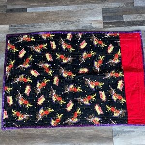 Windham Fabrics Handmade “Quilt Girl in Charity Quilt Crisis” Blanket Comics